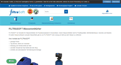 Desktop Screenshot of filtrasoft.de