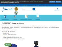 Tablet Screenshot of filtrasoft.de